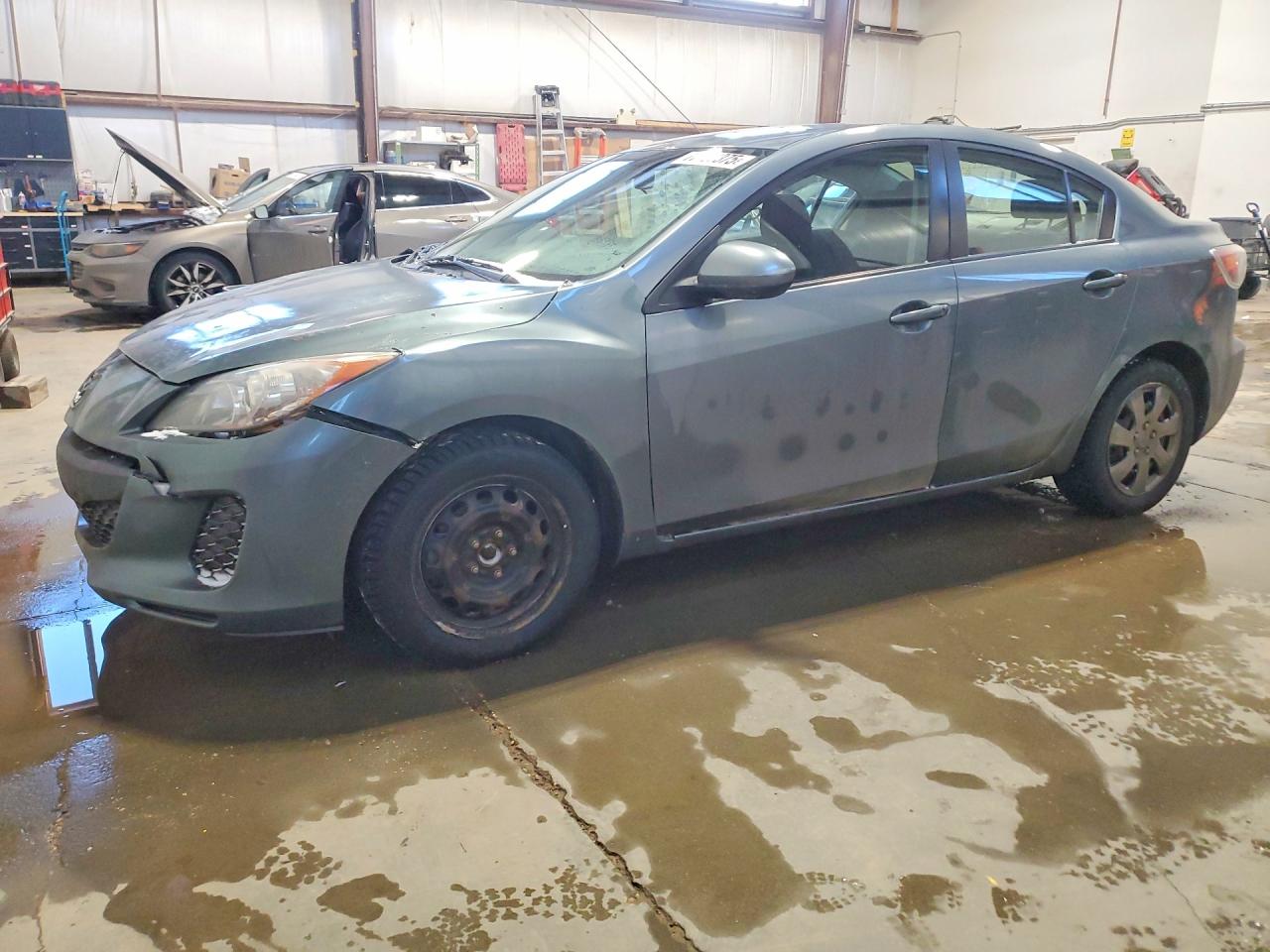 2013 Mazda 3 I Gray vin: JM1BL1UF0D1807039
