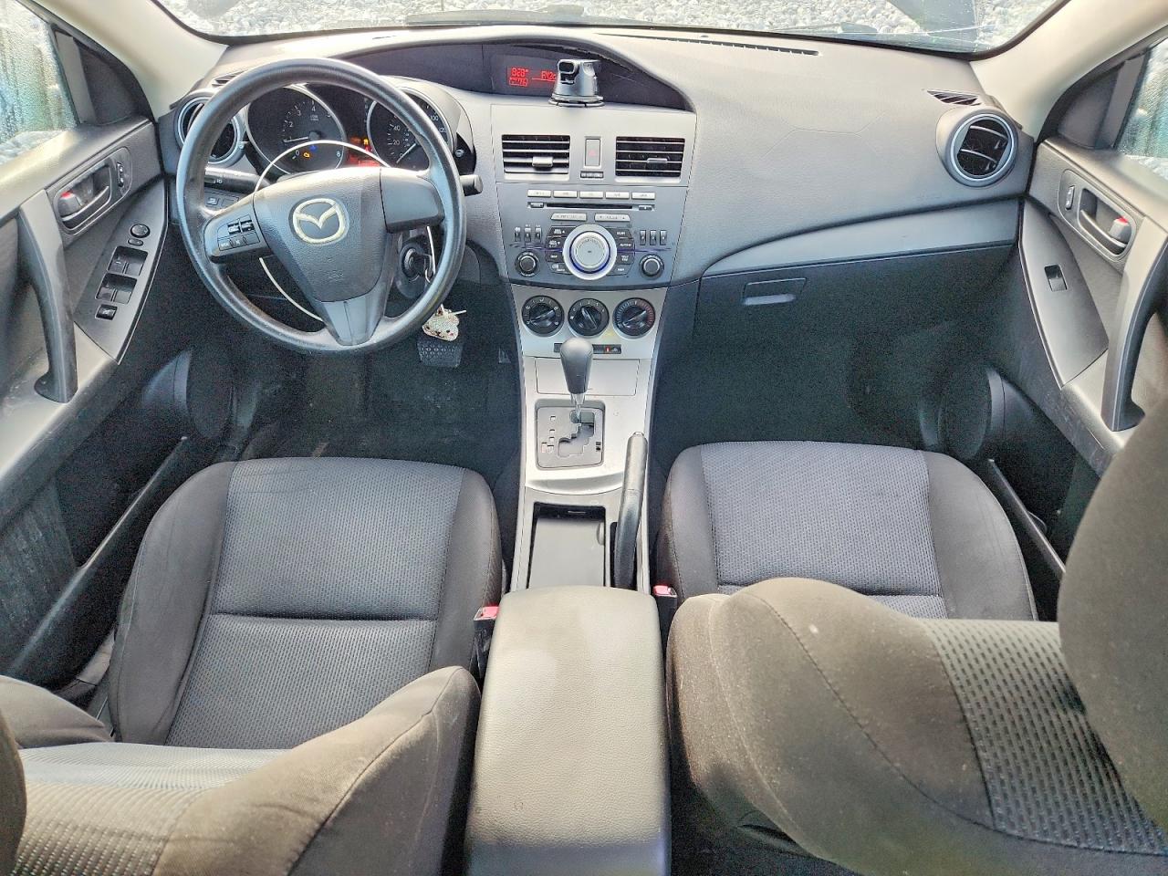 2011 Mazda 3 I Black vin: JM1BL1UF1B1374571