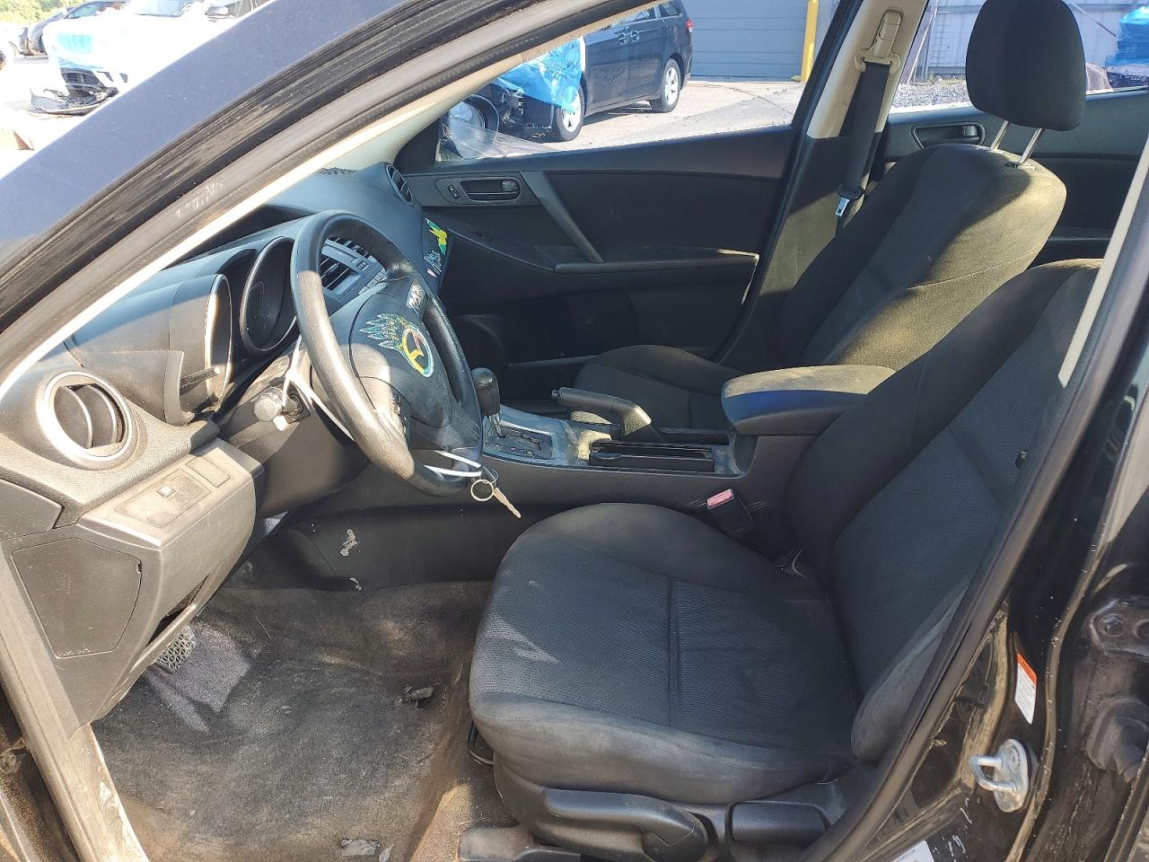 2011 Mazda 3 I Black vin: JM1BL1UF1B1378507