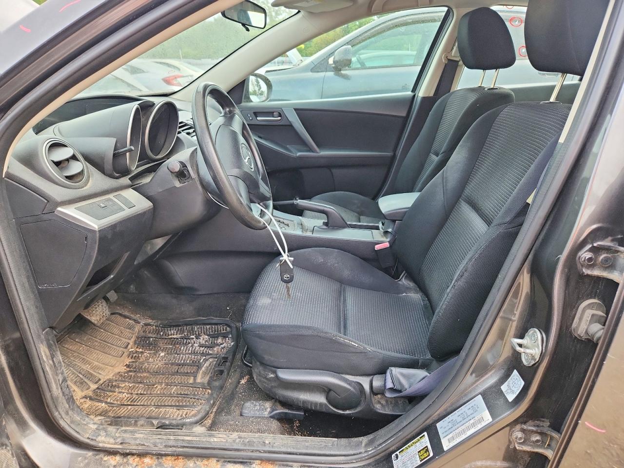 2013 Mazda 3 I Gray vin: JM1BL1UF1D1705149