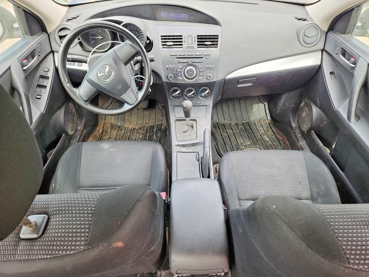 2013 Mazda 3 I Gray vin: JM1BL1UF1D1705149