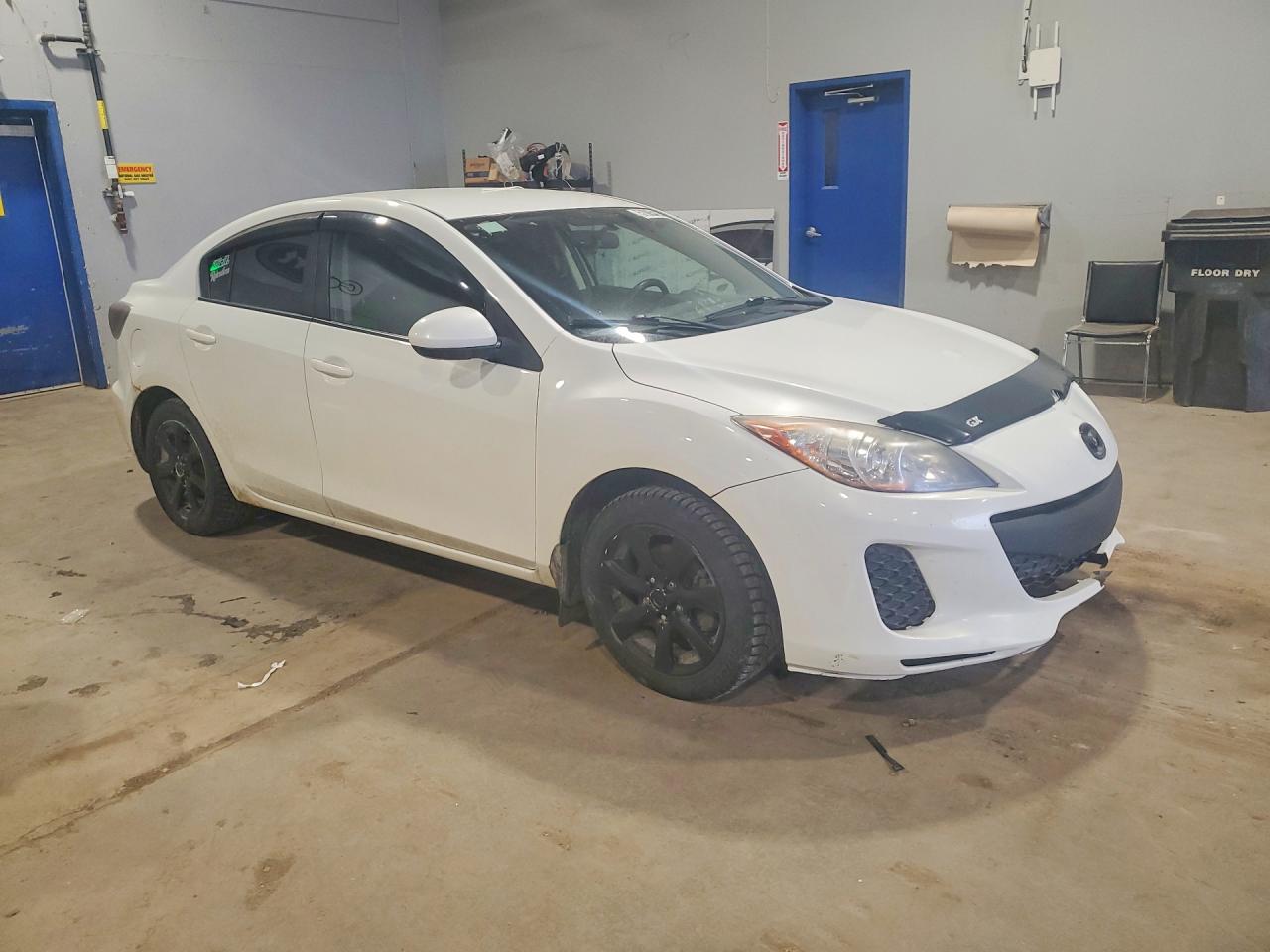 2013 Mazda 3 I Белый vin: JM1BL1UF1D1736062