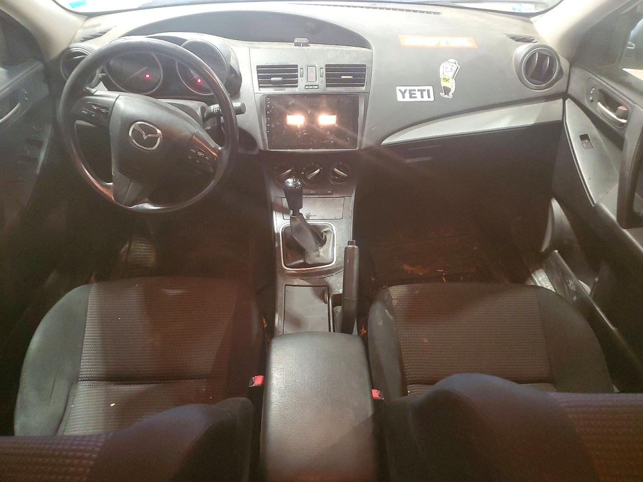 2013 Mazda 3 I Белый vin: JM1BL1UF1D1736062