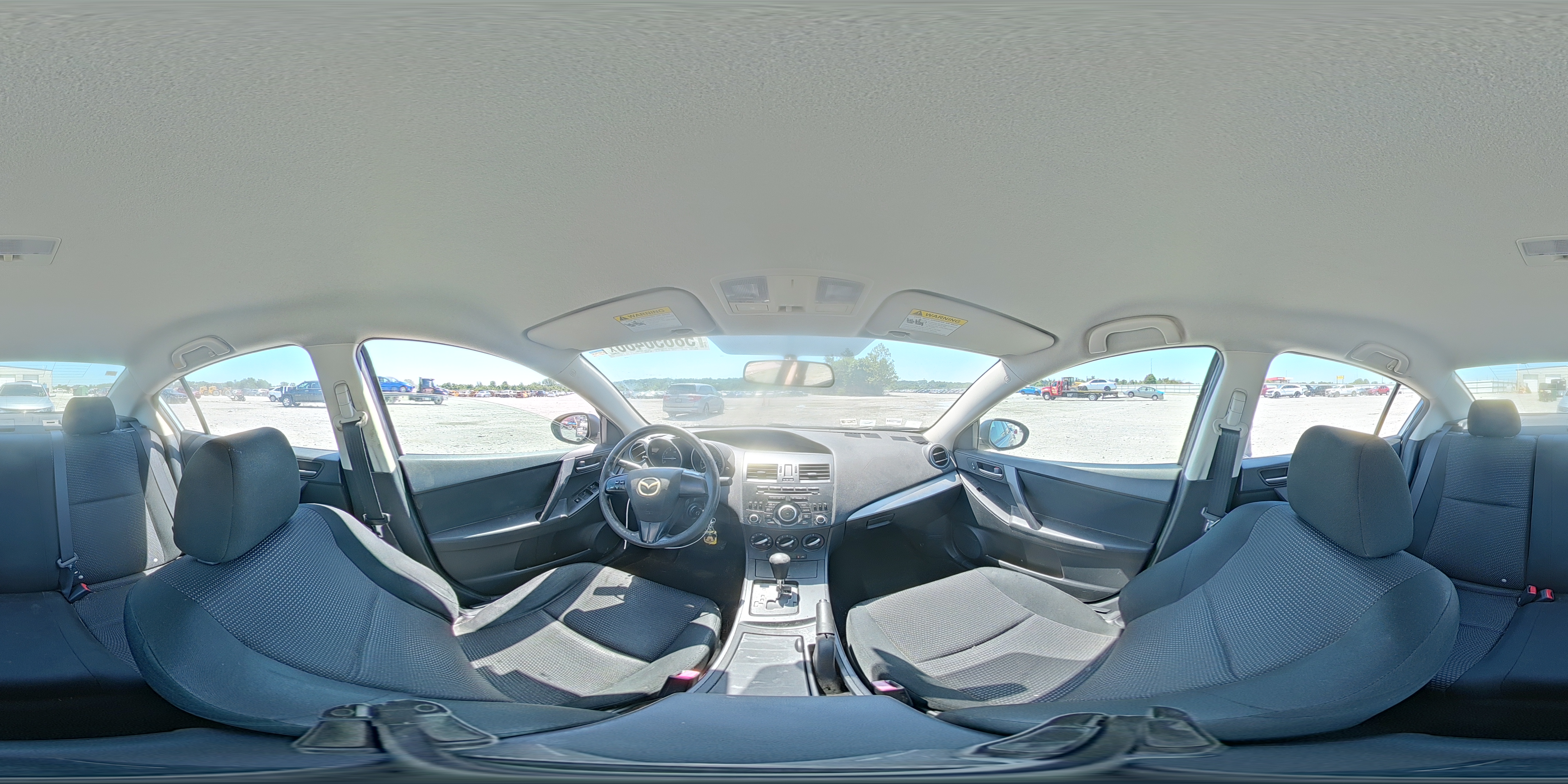 2012 Mazda 3 I Blue vin: JM1BL1UF2C1528982