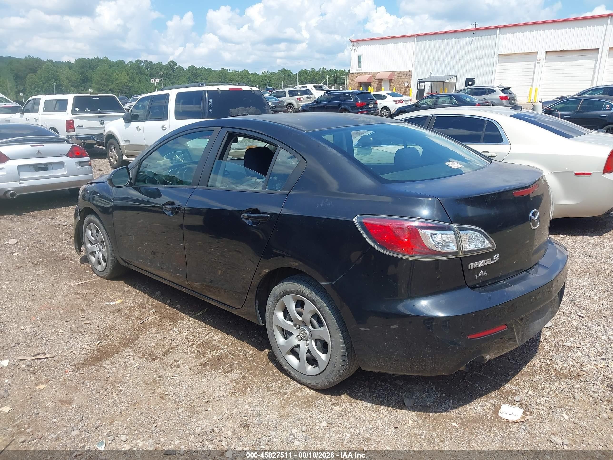 2012 Mazda Mazda3 I Sport Black vin: JM1BL1UF2C1530344