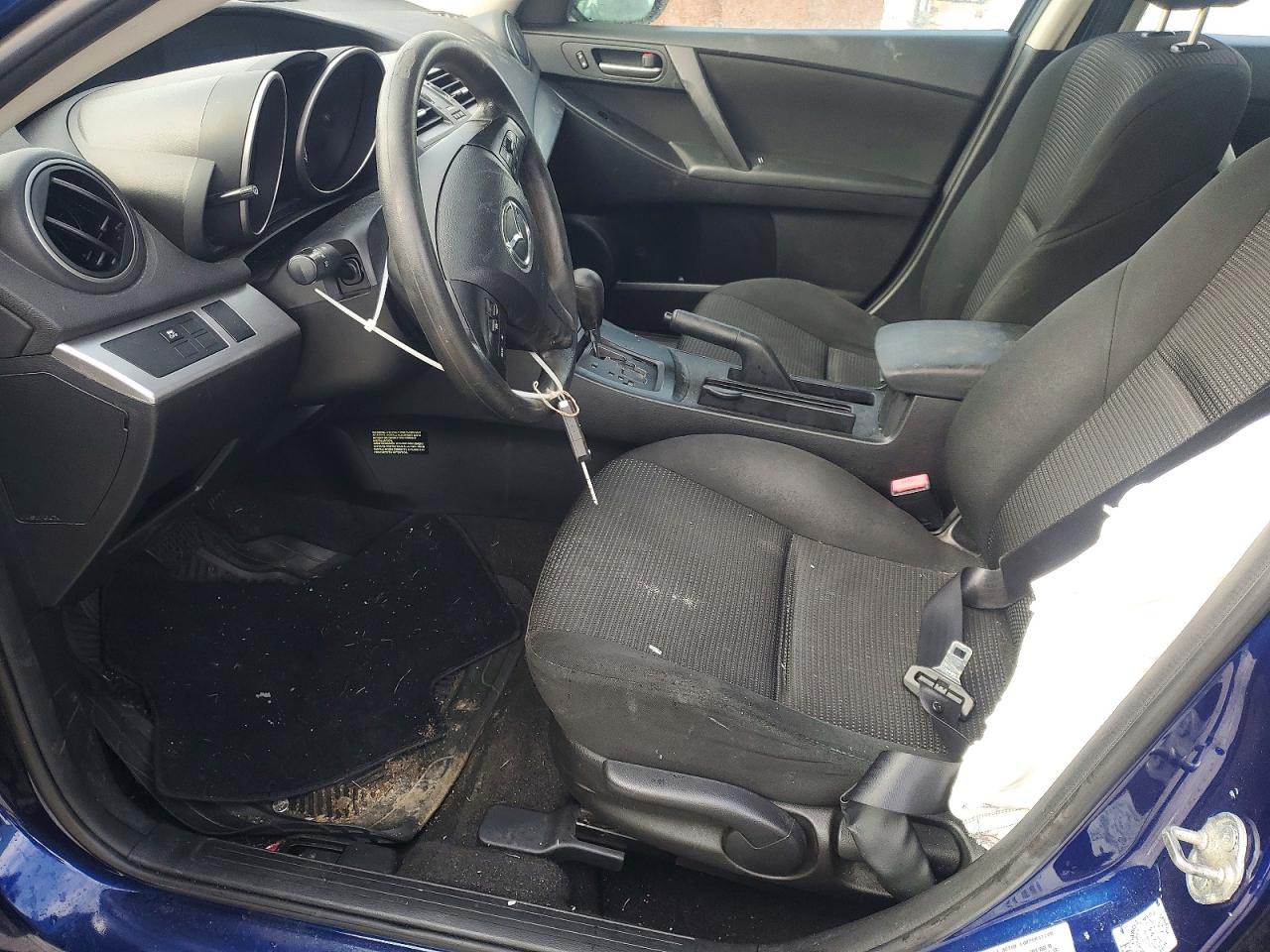 2013 Mazda 3 I Blue vin: JM1BL1UF2D1793015