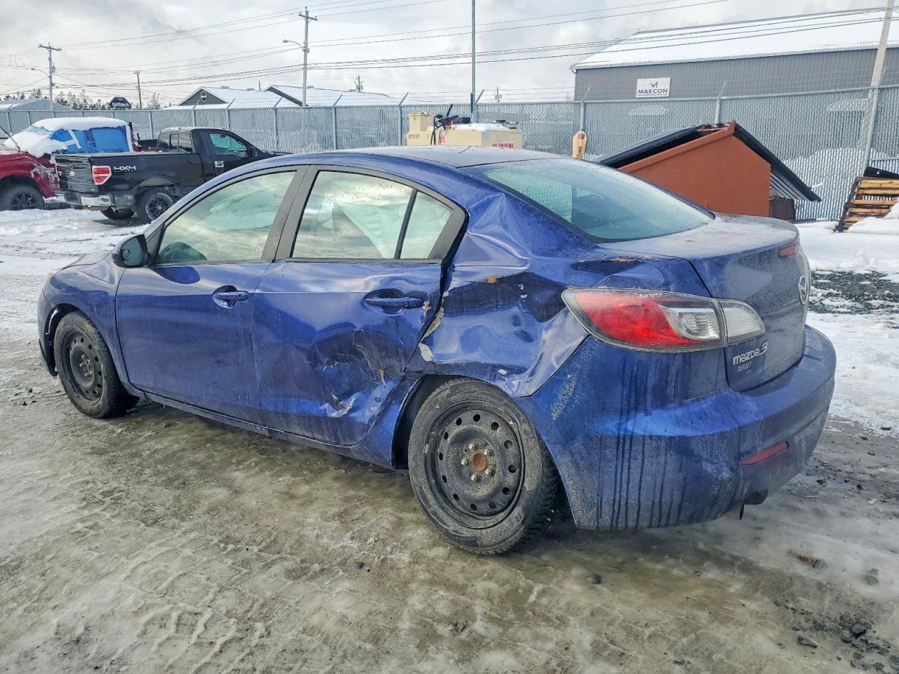 2013 Mazda 3 I Blue vin: JM1BL1UF2D1793015