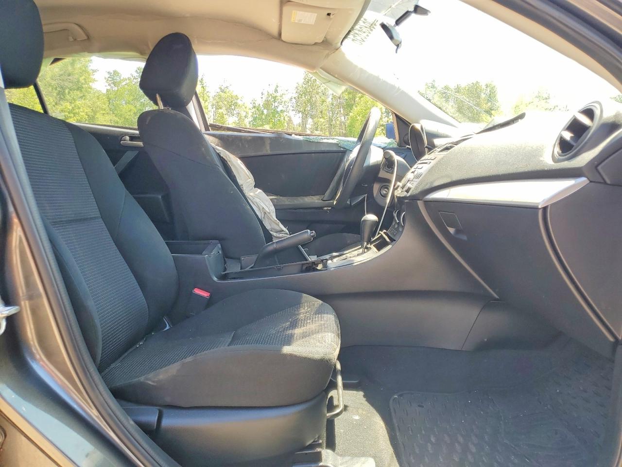 2013 Mazda 3 I Charcoal vin: JM1BL1UF2D1815756