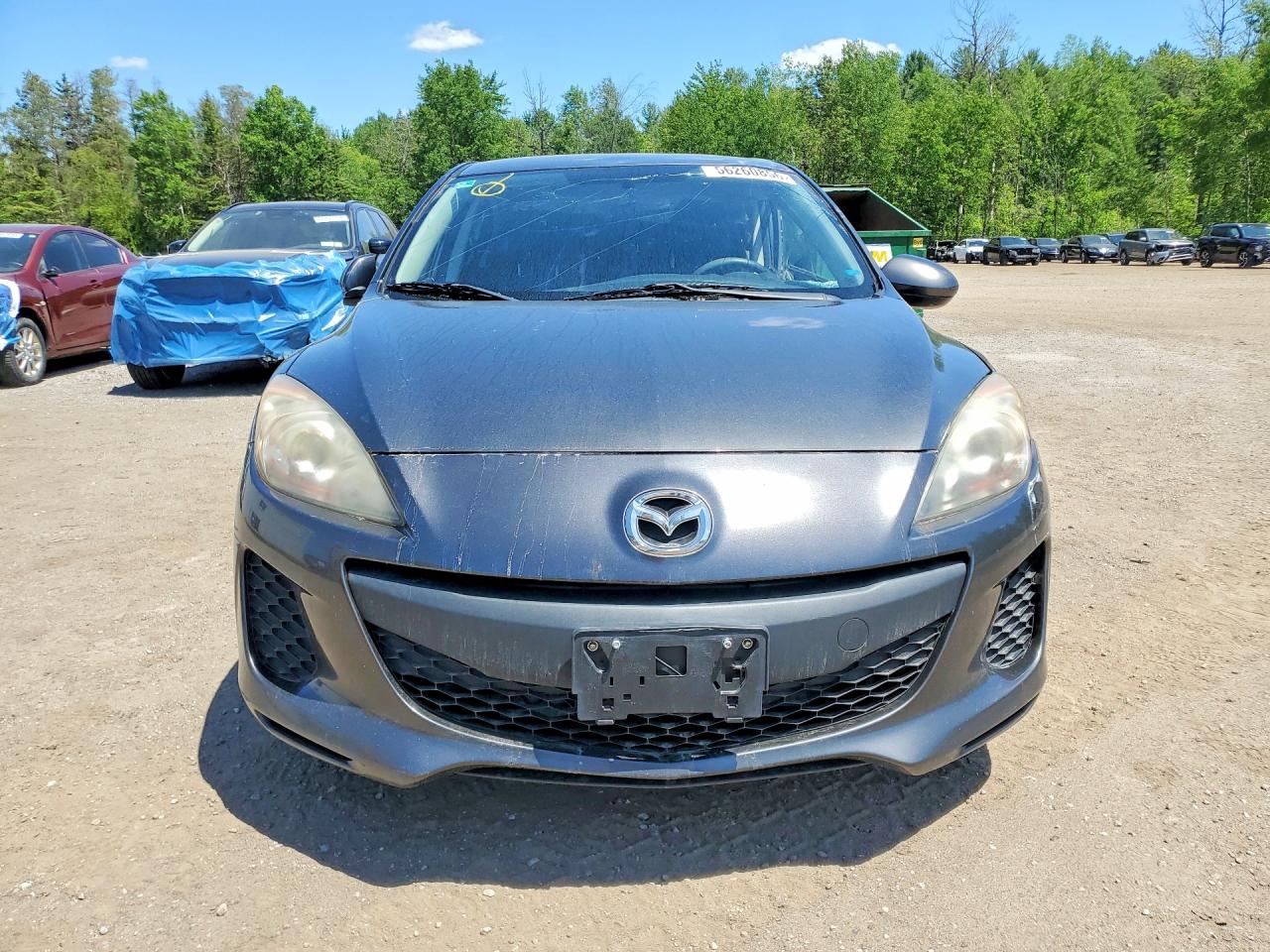2013 Mazda 3 I Charcoal vin: JM1BL1UF2D1815756