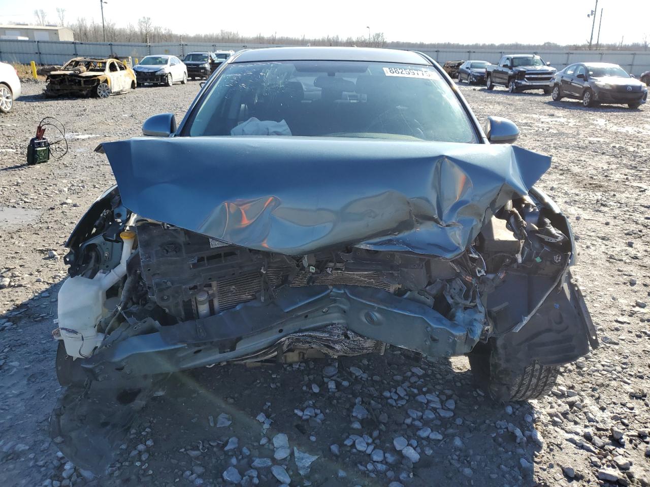 2011 Mazda 3 I Blue vin: JM1BL1UF3B1374099