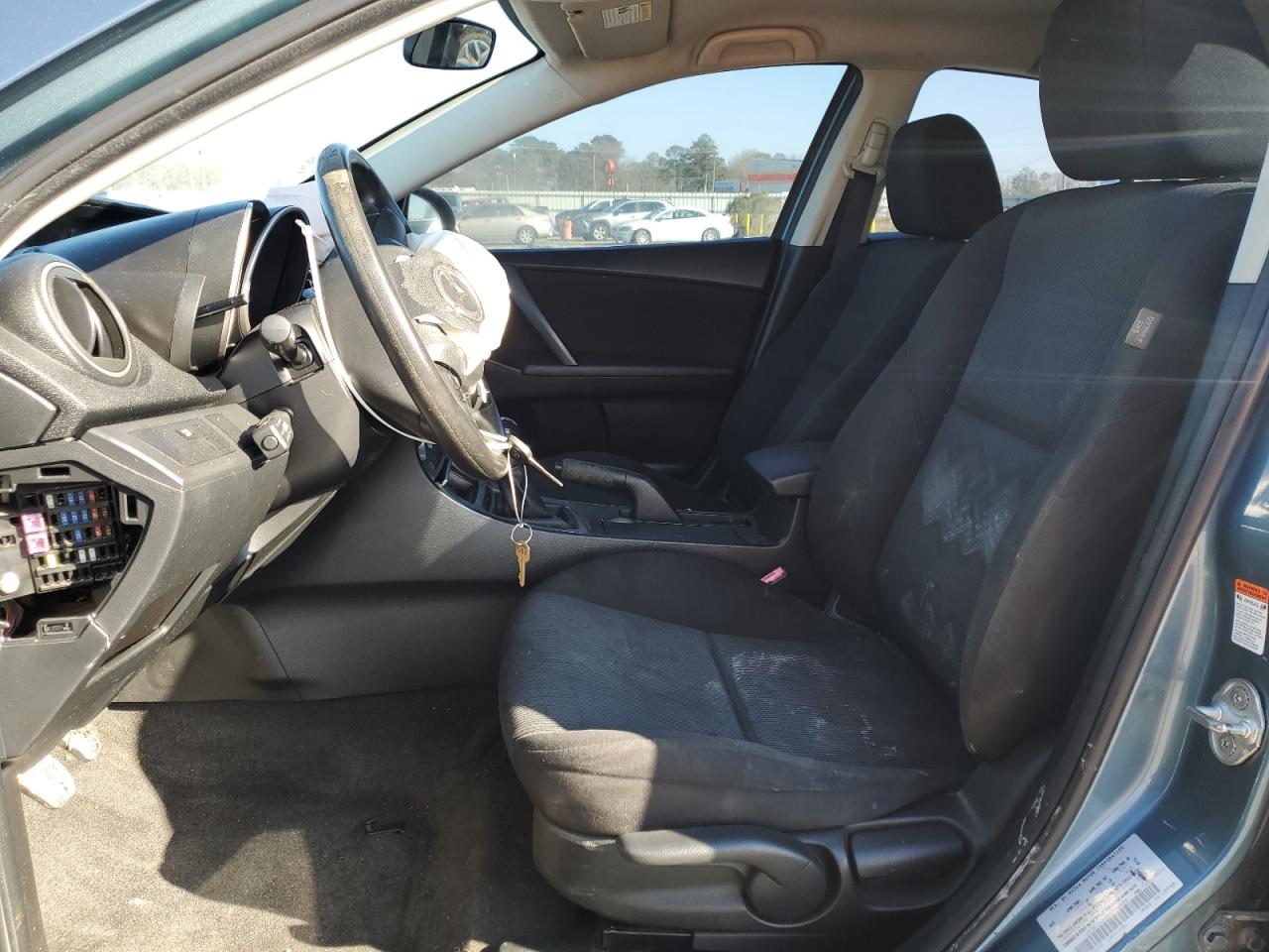 2011 Mazda 3 I Blue vin: JM1BL1UF3B1374099