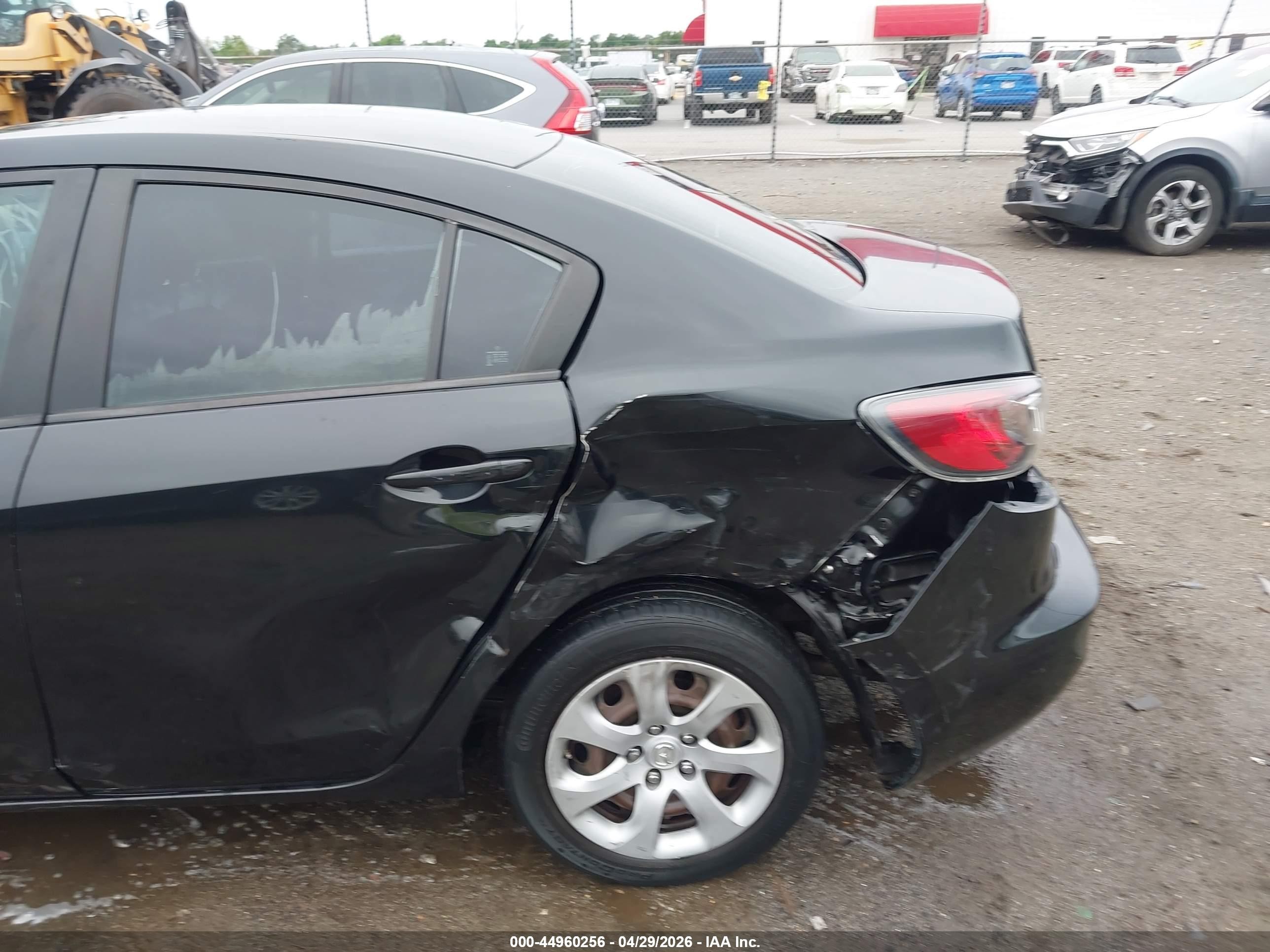 2012 Mazda Mazda3 I Sport Black vin: JM1BL1UF3C1529039