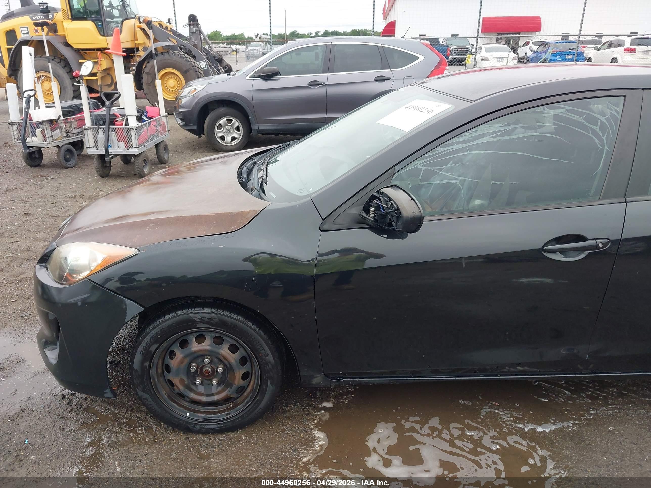 2012 Mazda Mazda3 I Sport Black vin: JM1BL1UF3C1529039