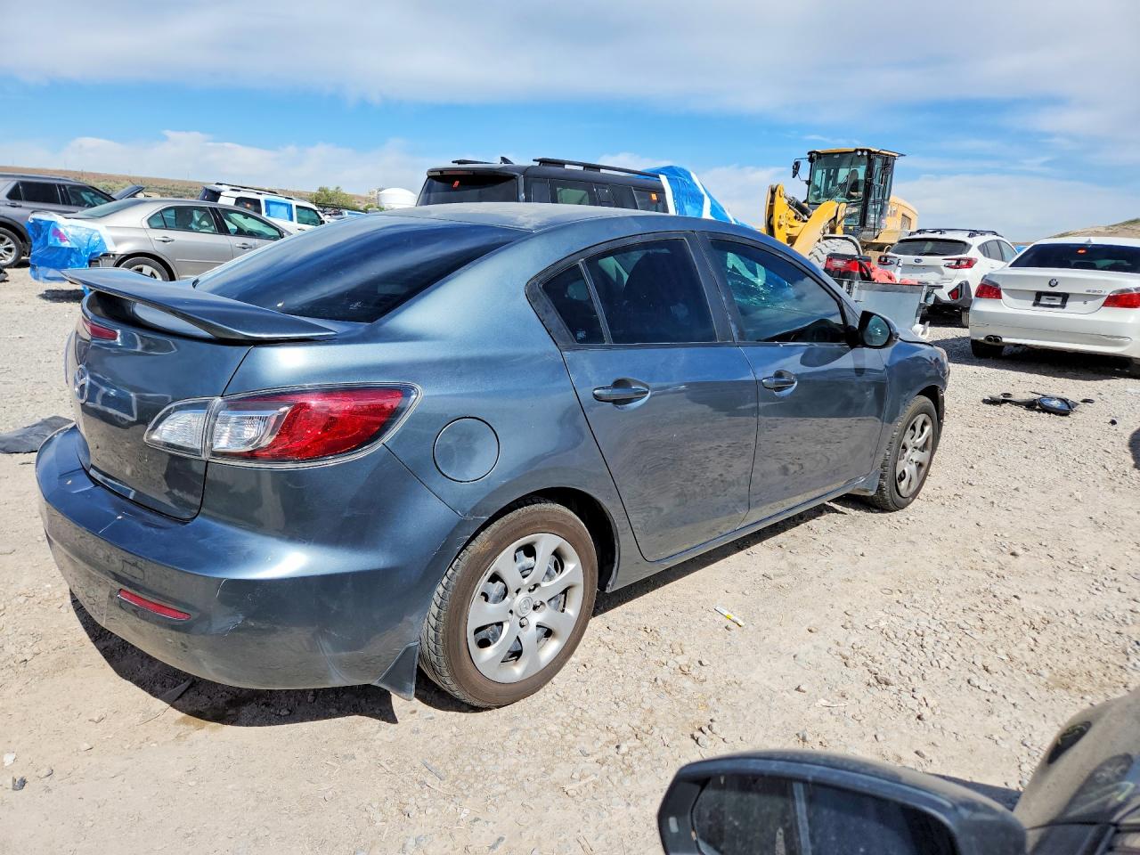 2012 Mazda 3 I Gray vin: JM1BL1UF3C1545211