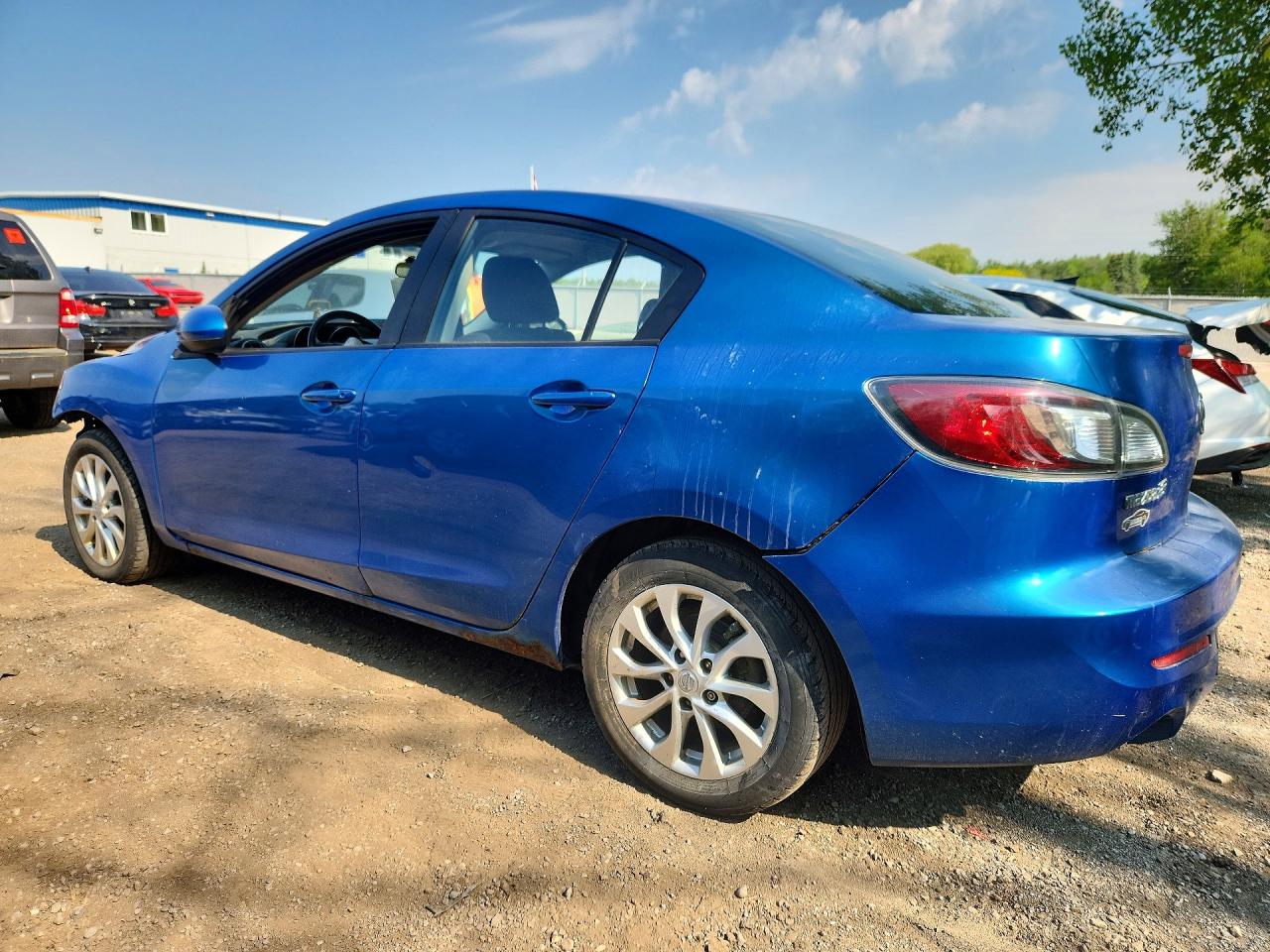 2013 Mazda 3 I Синий vin: JM1BL1UF3D1732014