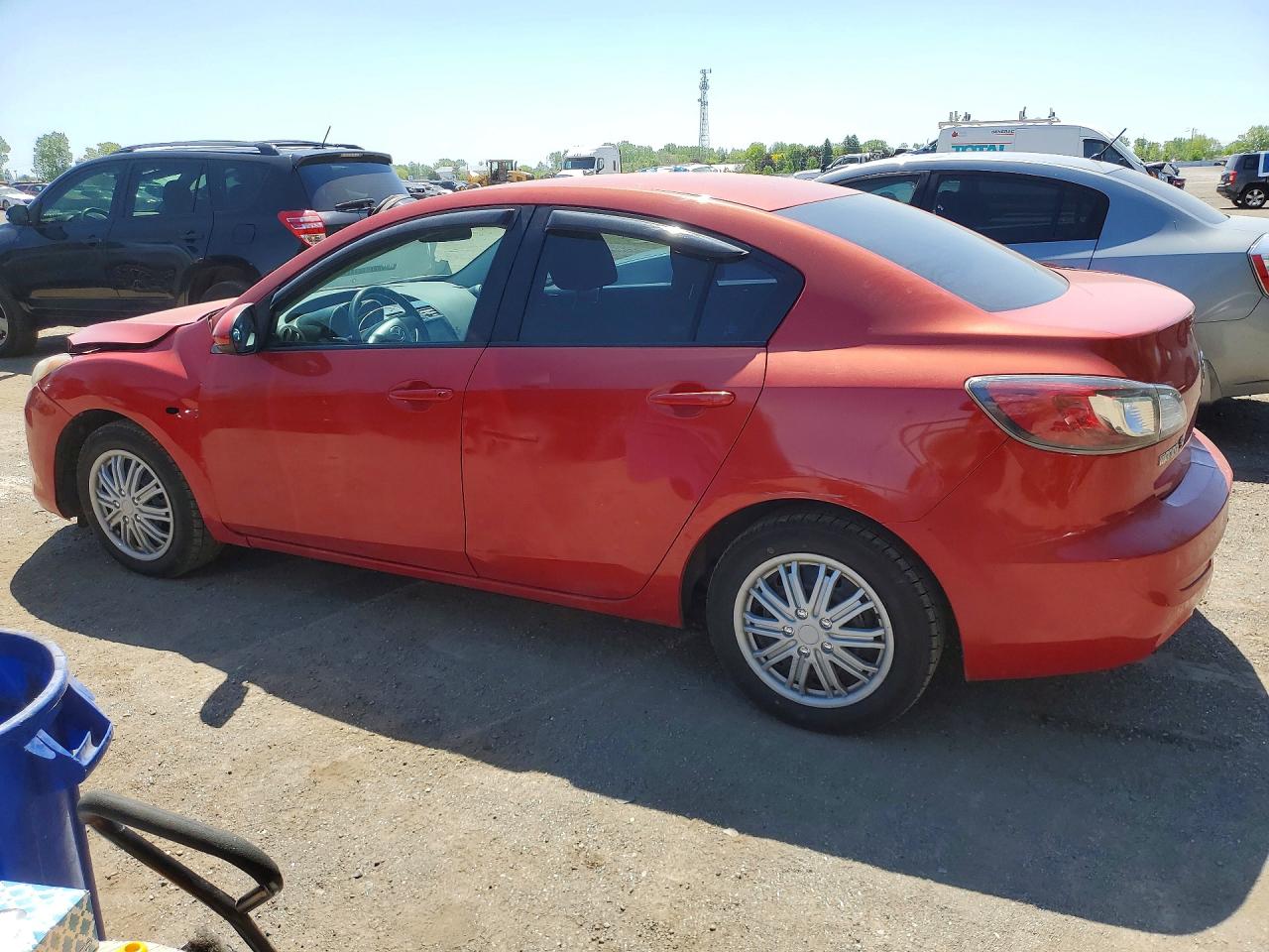 2013 Mazda 3 I Red vin: JM1BL1UF5D1759702