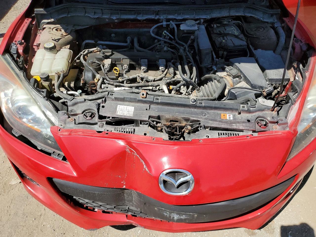 2013 Mazda 3 I Red vin: JM1BL1UF5D1759702