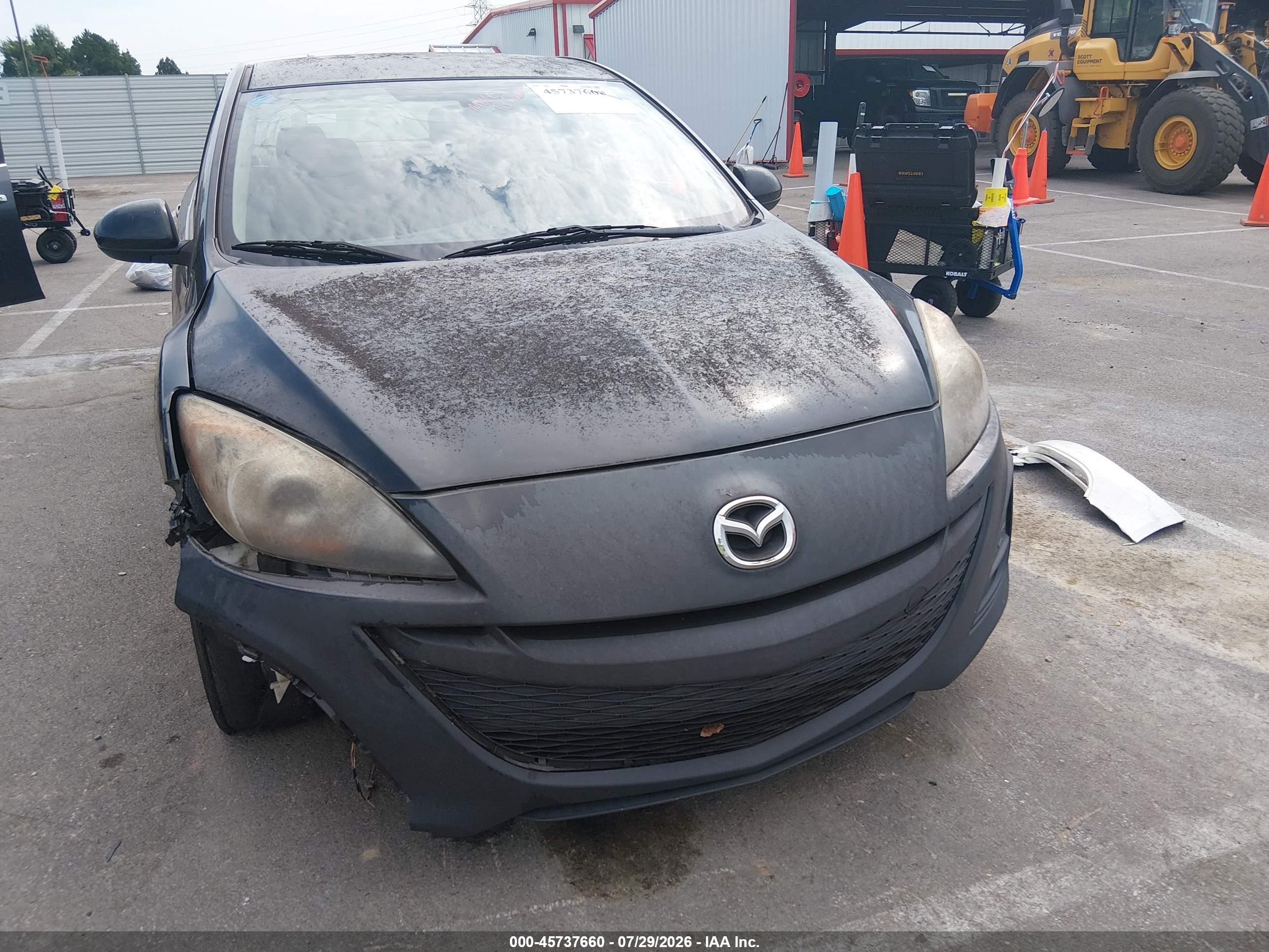2011 Mazda Mazda3 I Sport Black vin: JM1BL1UF6B1491045