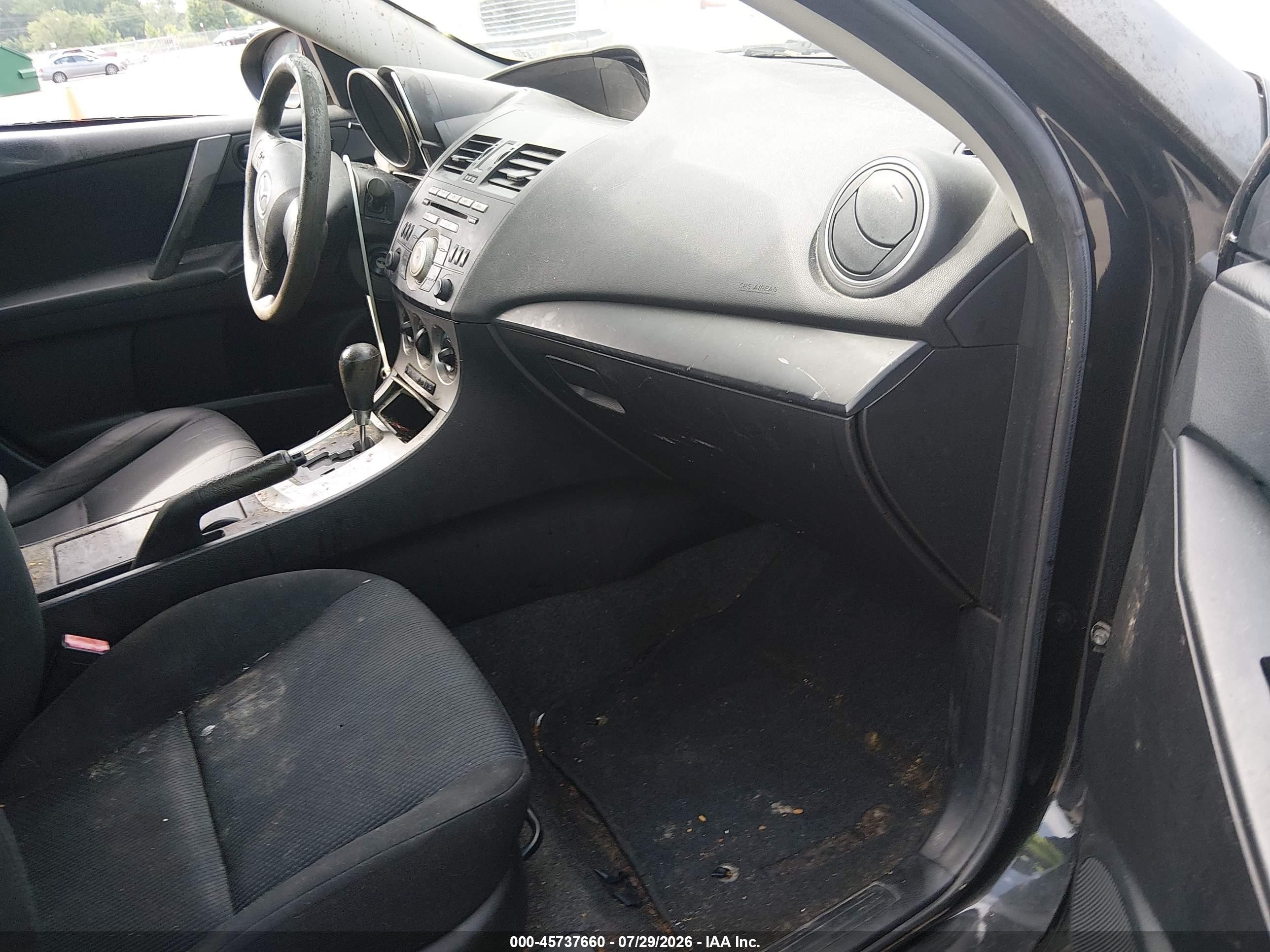 2011 Mazda Mazda3 I Sport Black vin: JM1BL1UF6B1491045