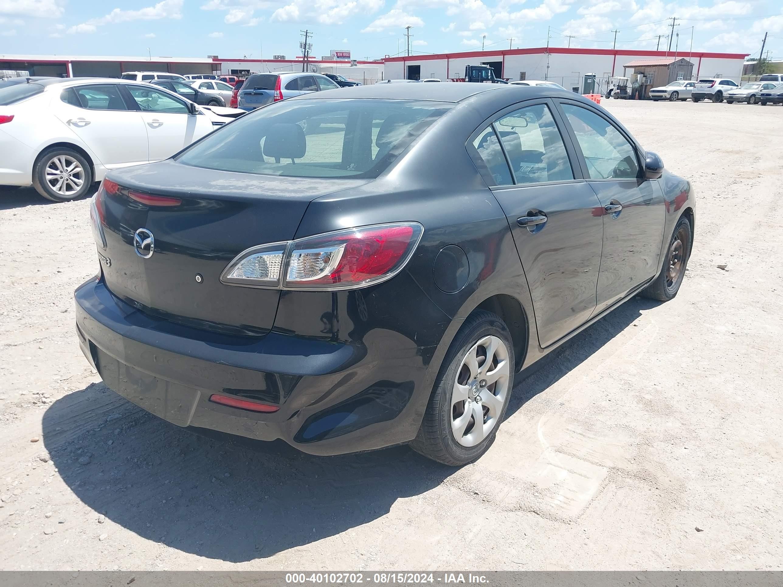 2012 Mazda Mazda3 I Sport Серый vin: JM1BL1UF6C1503356