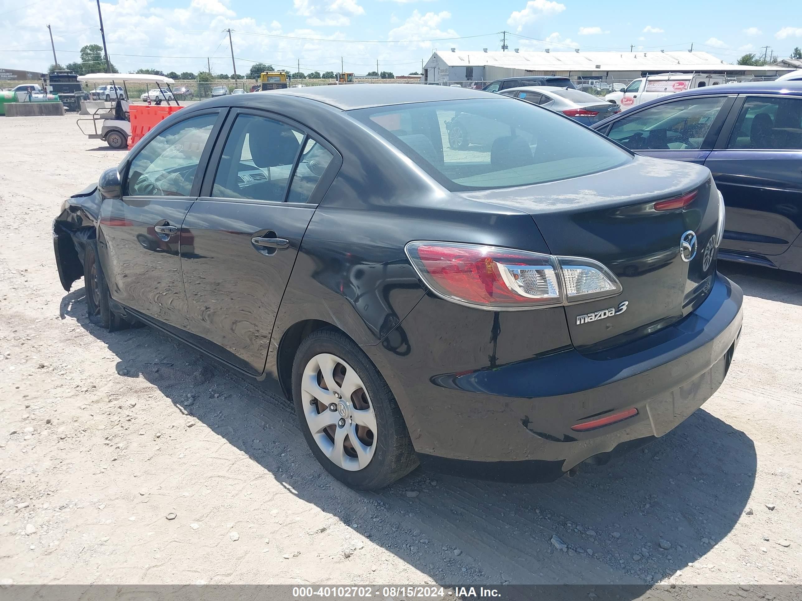 2012 Mazda Mazda3 I Sport Серый vin: JM1BL1UF6C1503356