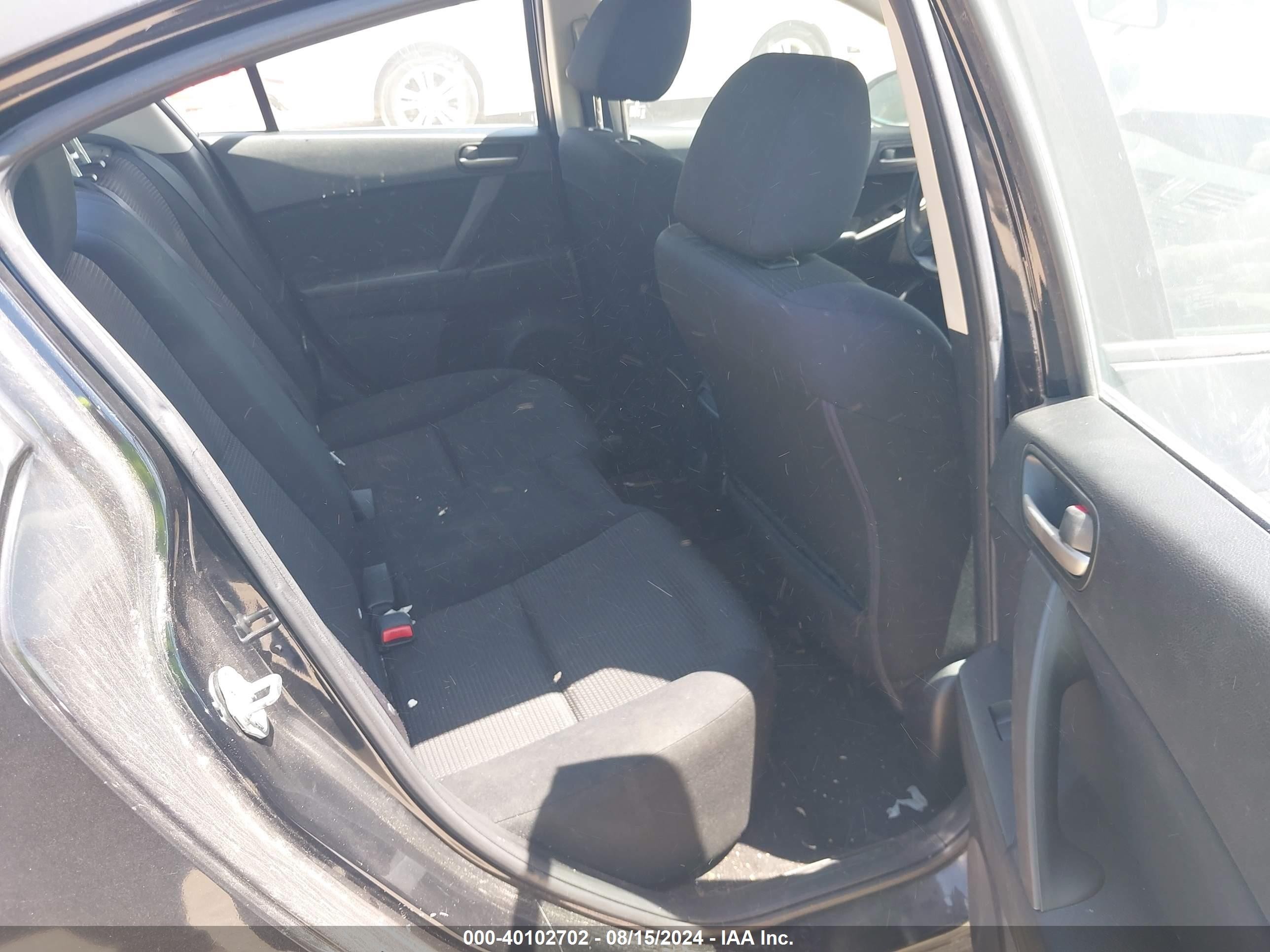 2012 Mazda Mazda3 I Sport Серый vin: JM1BL1UF6C1503356
