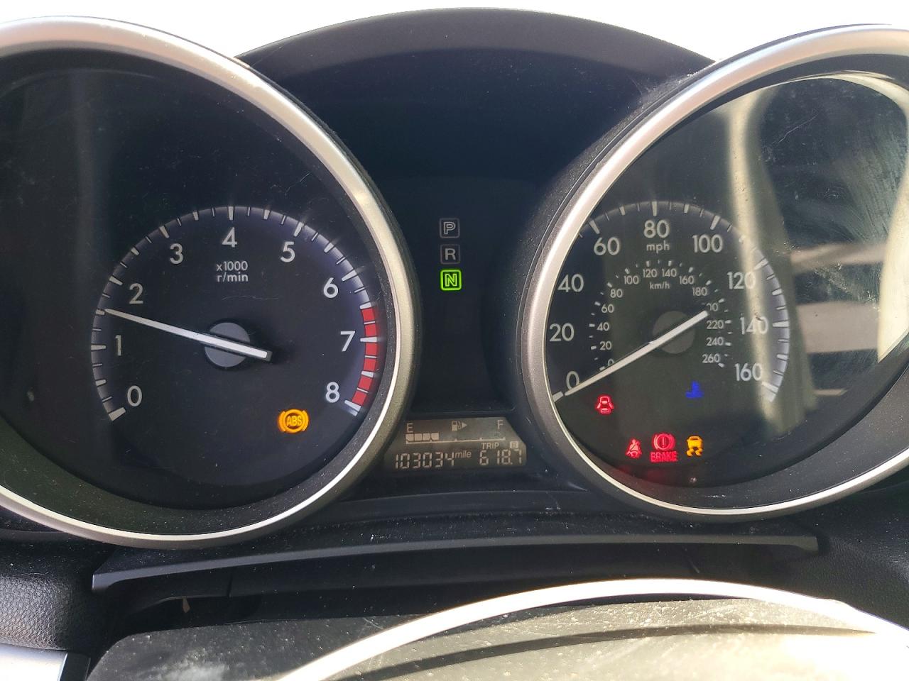 2012 Mazda 3 I White vin: JM1BL1UF6C1633296