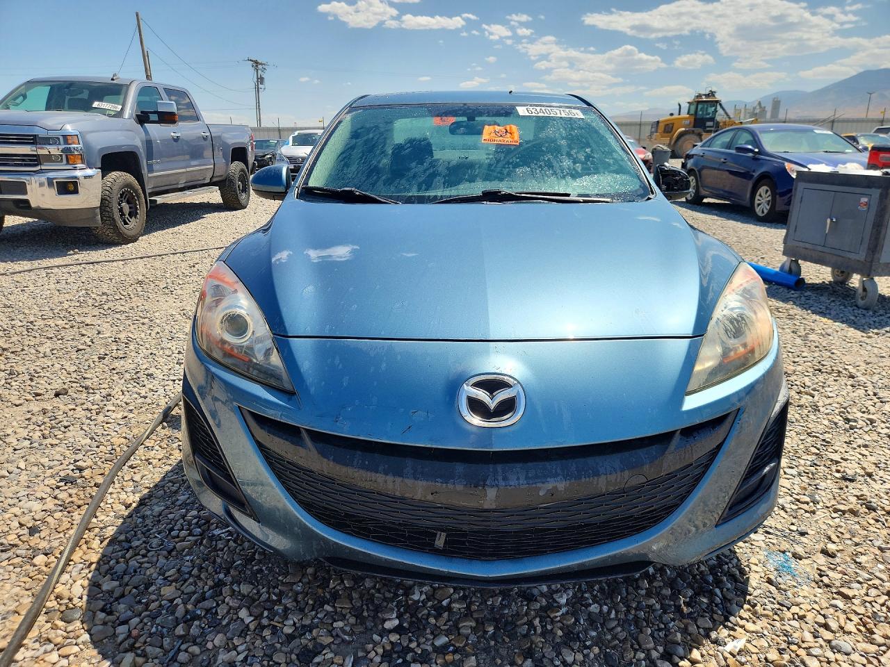 2011 Mazda 3 I Бирюзовый vin: JM1BL1UF7B1370816