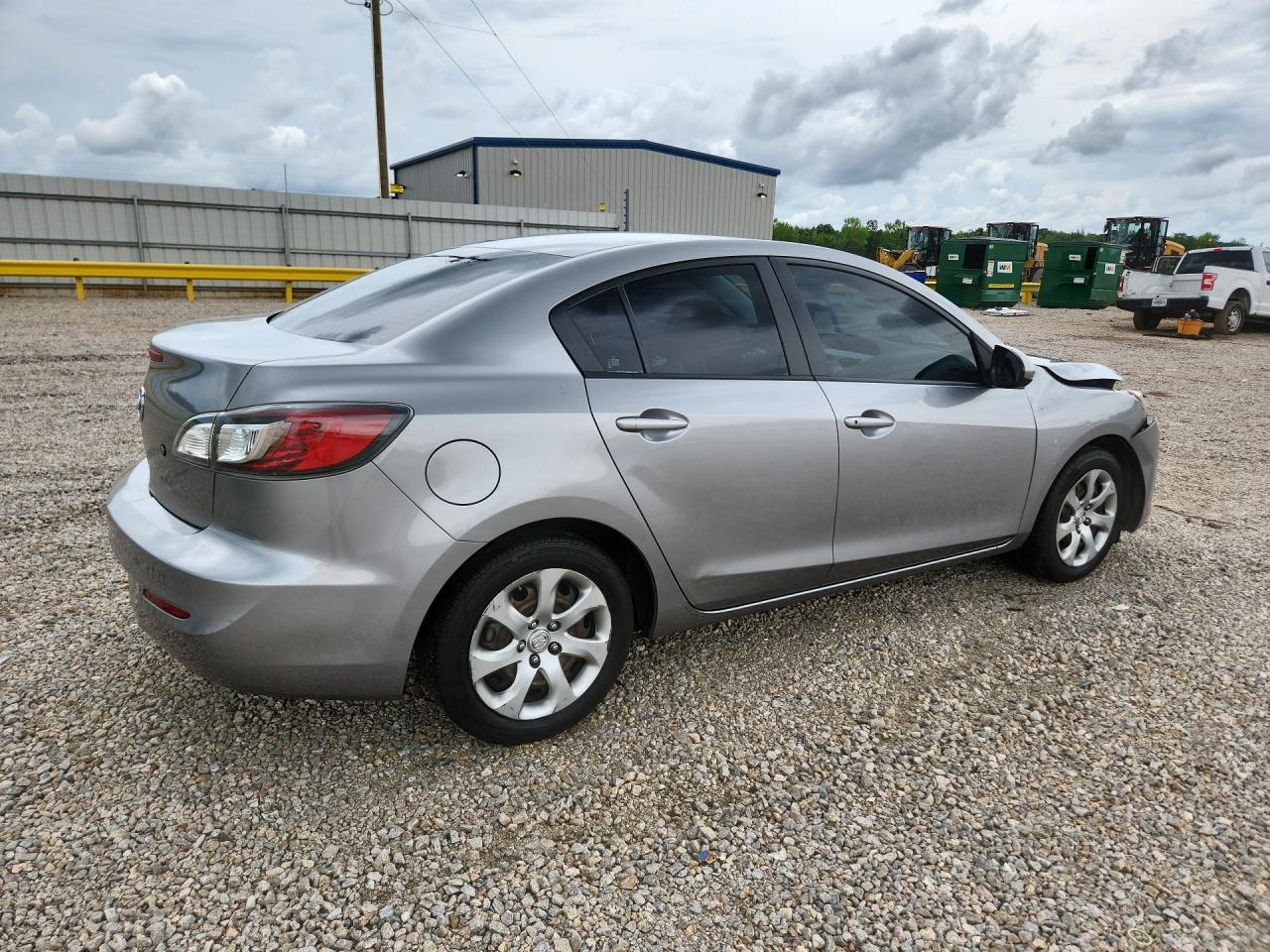 2012 Mazda 3 I Silver vin: JM1BL1UF7C1512678