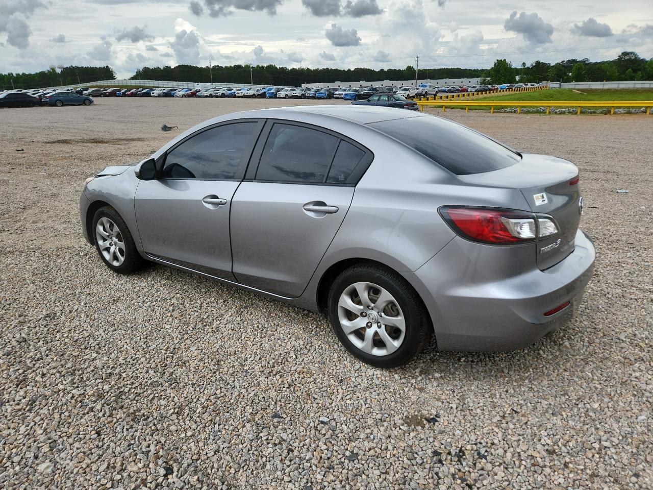 2012 Mazda 3 I Silver vin: JM1BL1UF7C1512678