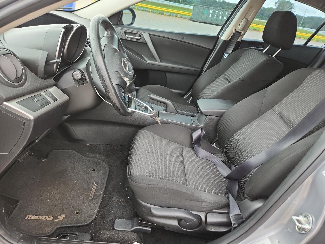 2012 Mazda 3 I Silver vin: JM1BL1UF7C1512678