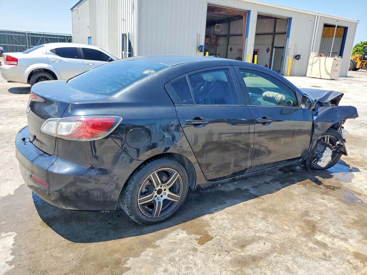 2012 Mazda 3 I Black vin: JM1BL1UF7C1589941