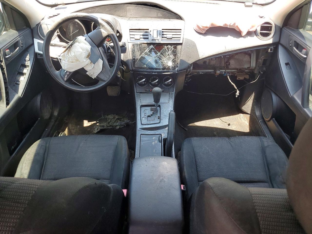 2012 Mazda 3 I Black vin: JM1BL1UF7C1589941