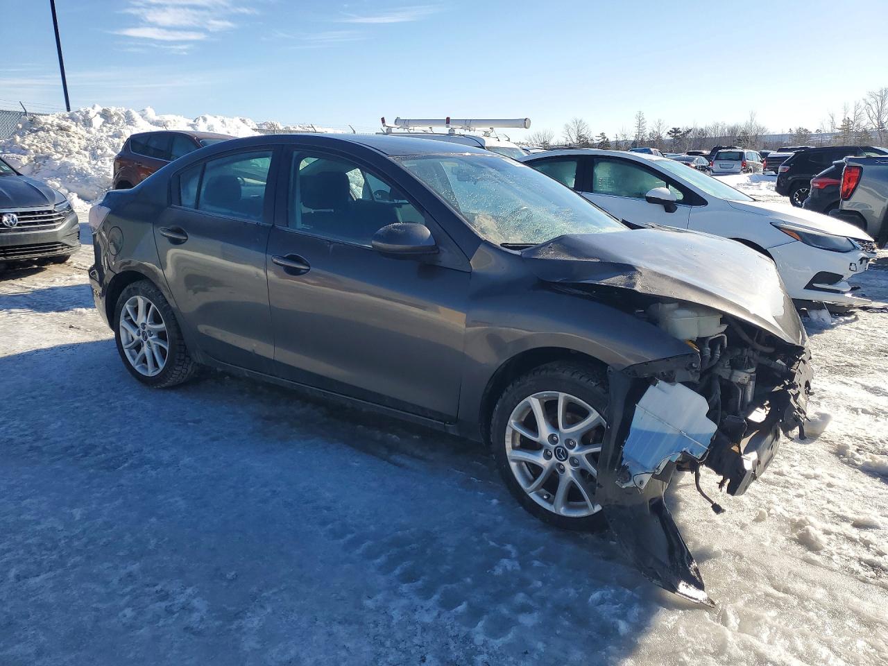 2011 Mazda Mazda3 Gs 4dr Серый vin: JM1BL1UF9B1359588