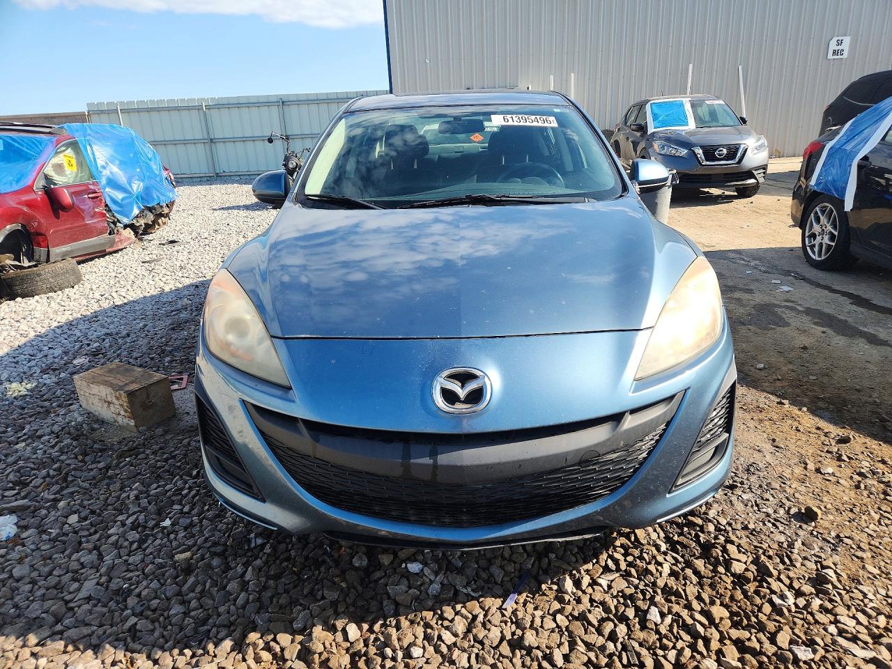 2011 Mazda 3 I Blue vin: JM1BL1UF9B1415903