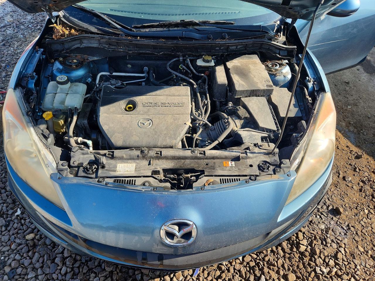 2011 Mazda 3 I Blue vin: JM1BL1UF9B1415903