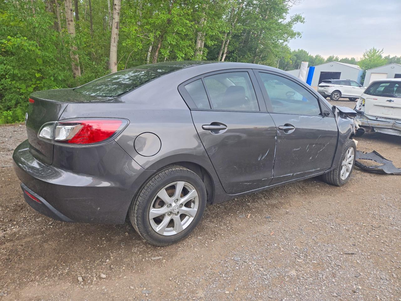 2011 Mazda 3 I Серый vin: JM1BL1UF9B1429557