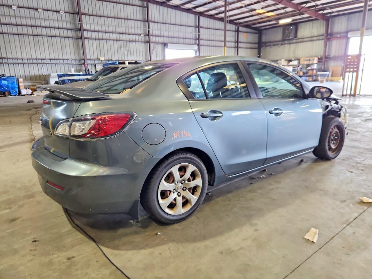 2012 Mazda 3 I Gray vin: JM1BL1UF9C1505120