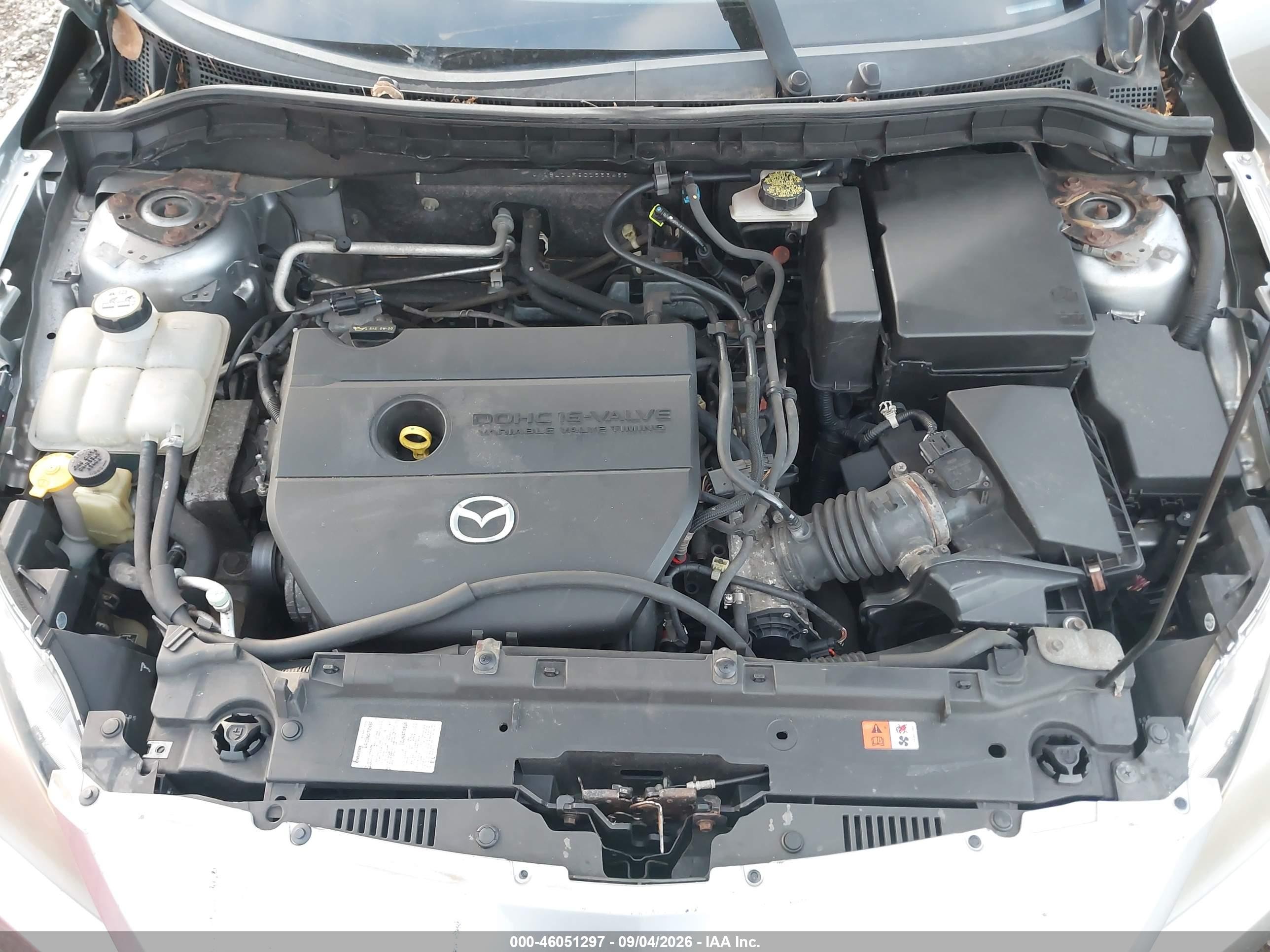 2012 Mazda Mazda3 I Sport Silver vin: JM1BL1UF9C1533435