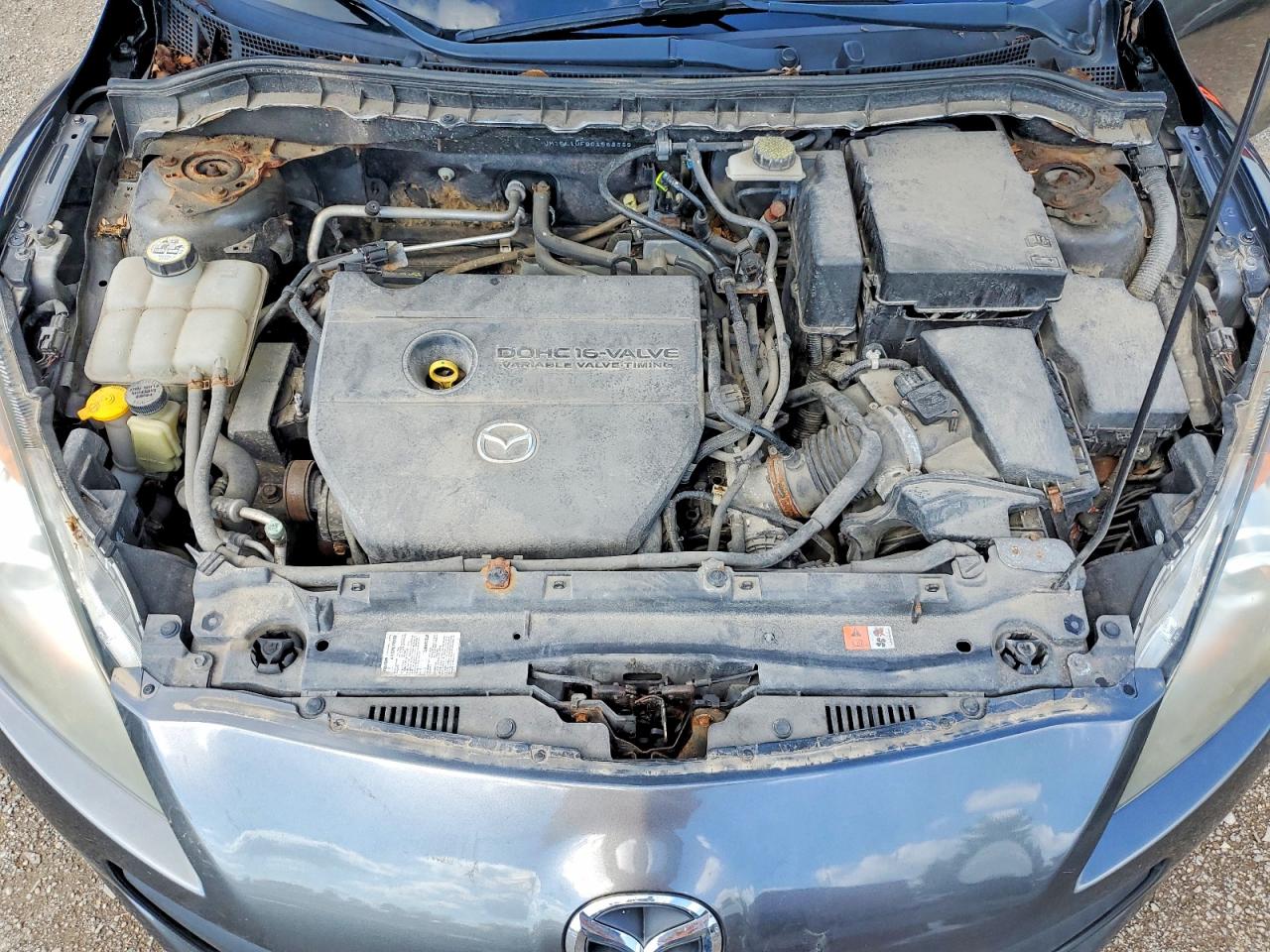 2012 Mazda 3 I Серый vin: JM1BL1UF9C1563339