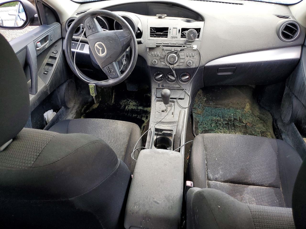 2012 Mazda 3 I Серый vin: JM1BL1UF9C1563339