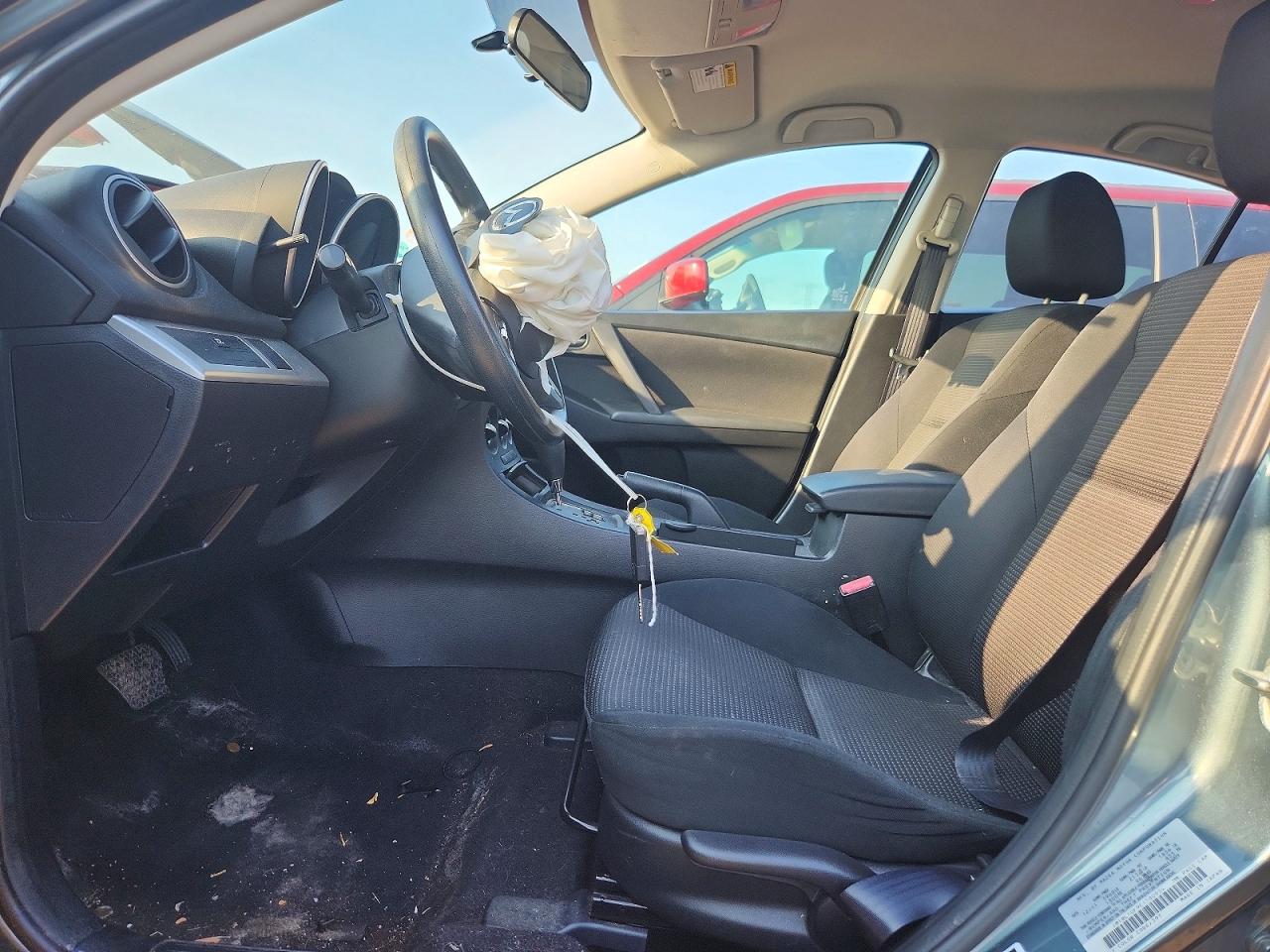 2012 Mazda 3 I Gray vin: JM1BL1UF9C1580934