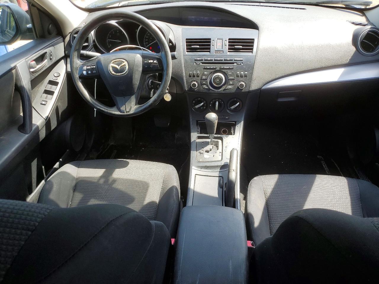 2012 Mazda 3 I Black vin: JM1BL1UF9C1667345