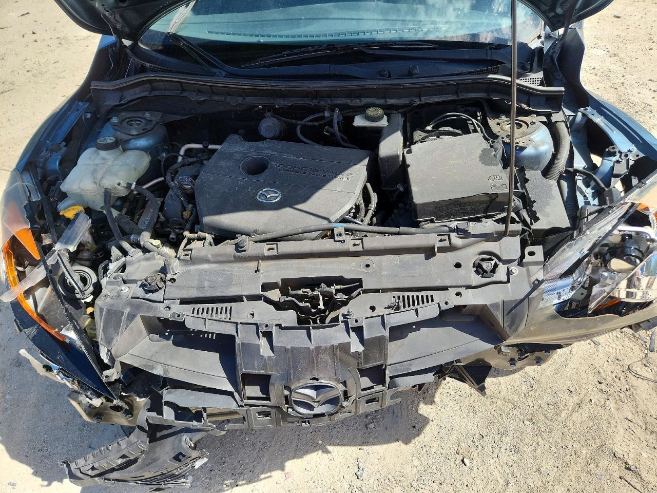 2011 Mazda 3 I Blue vin: JM1BL1UFXB1466343