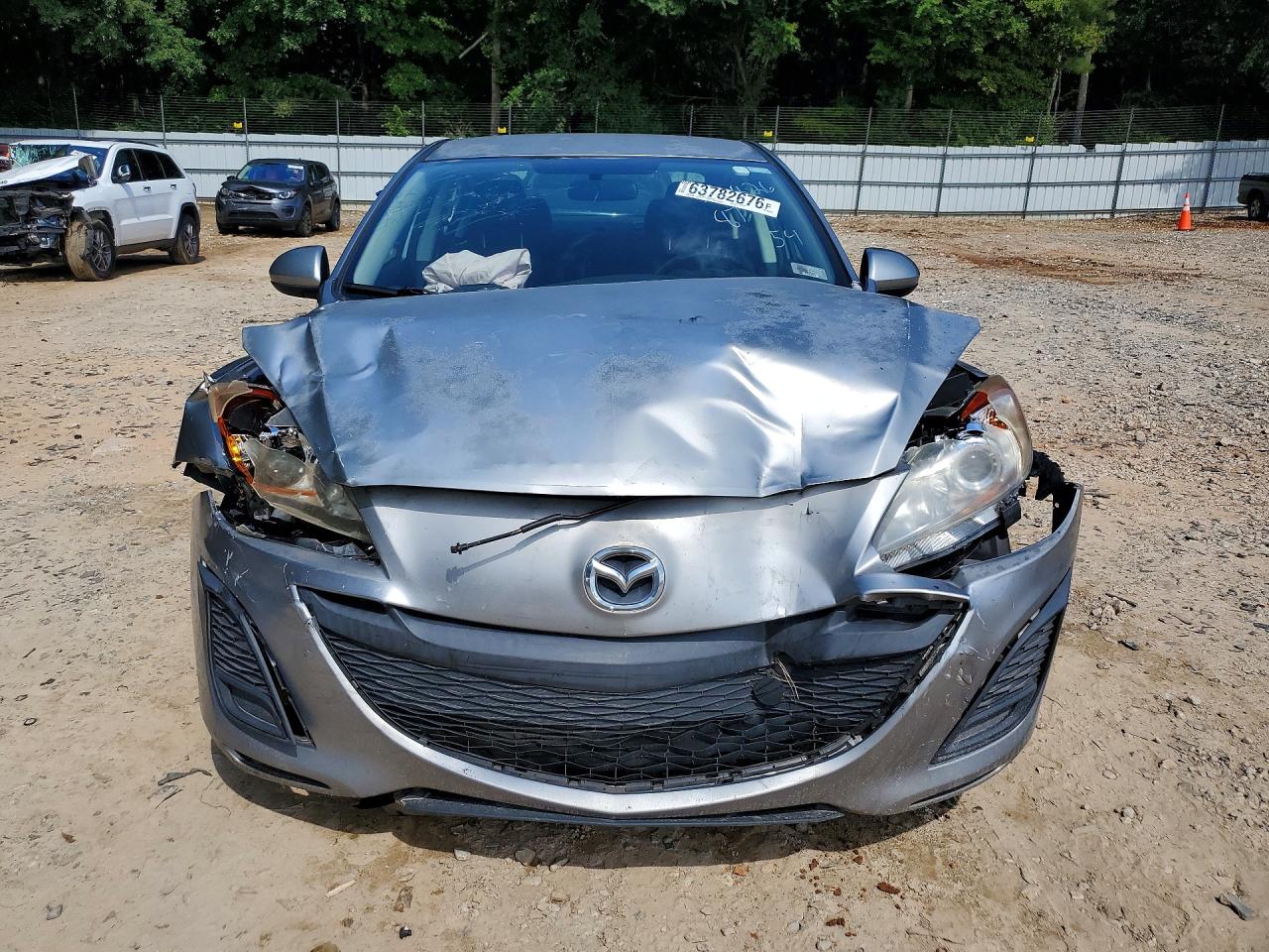 2011 Mazda 3 I Silver vin: JM1BL1UFXB1498774
