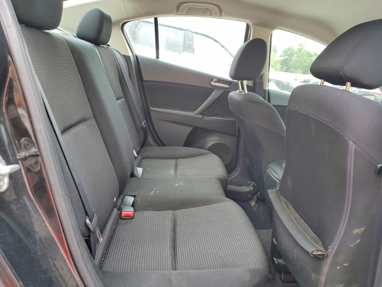 2012 Mazda 3 I Black vin: JM1BL1UFXC1533346