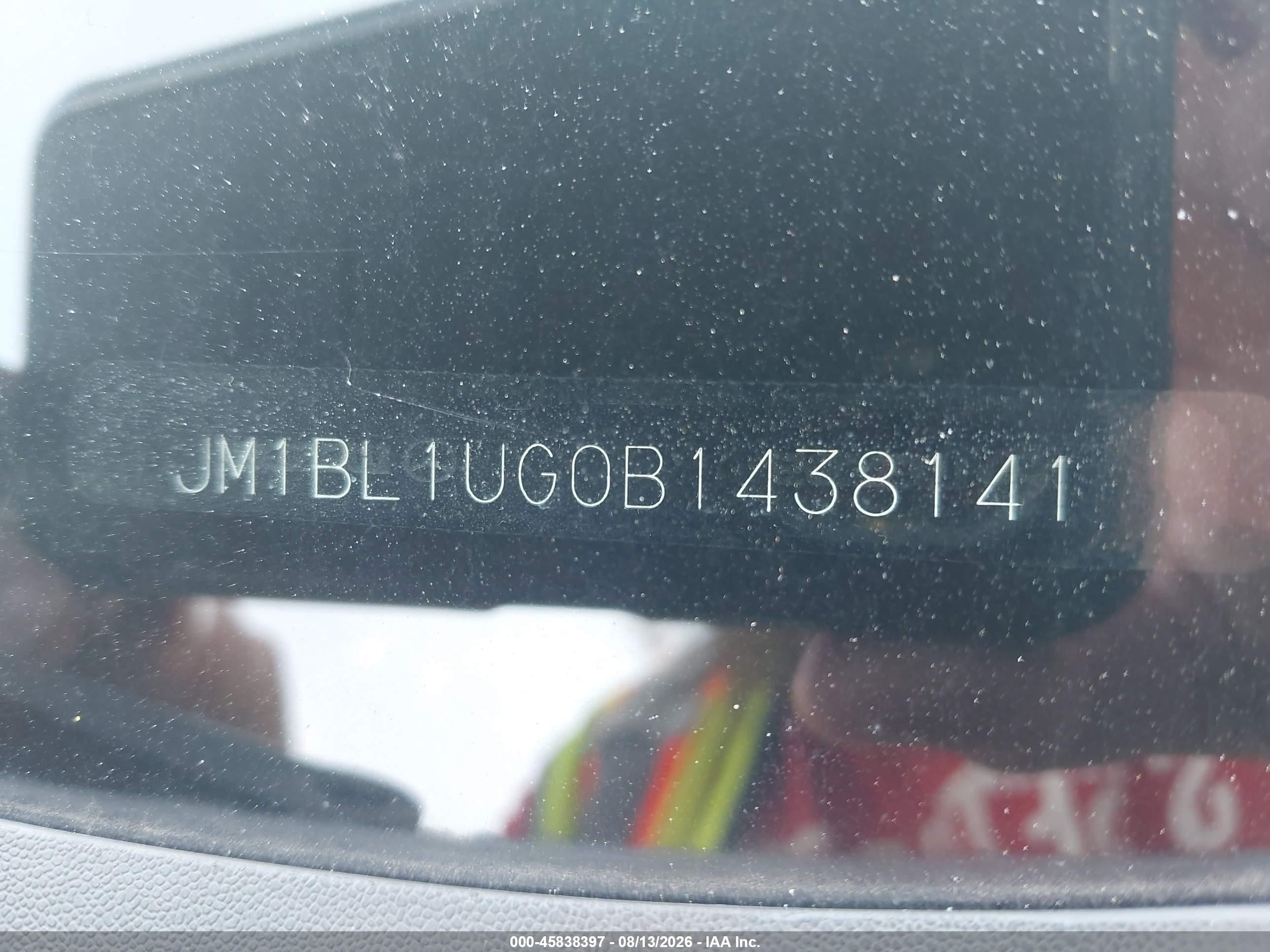 2011 Mazda Mazda3 I Sport Черный vin: JM1BL1UG0B1438141