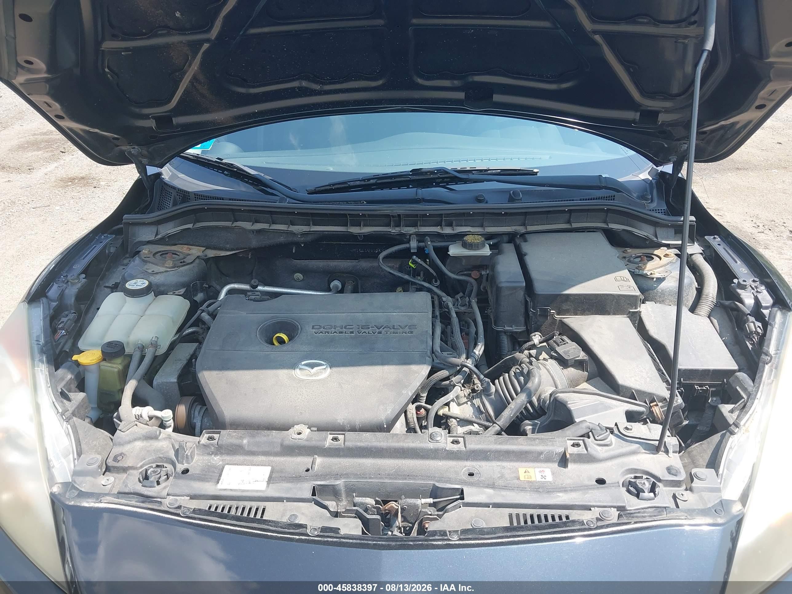 2011 Mazda Mazda3 I Sport Черный vin: JM1BL1UG0B1438141