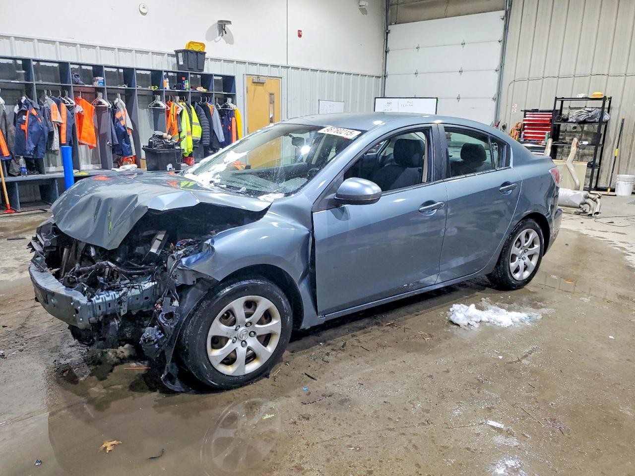 2012 Mazda 3 I Blue vin: JM1BL1UG0C1522493