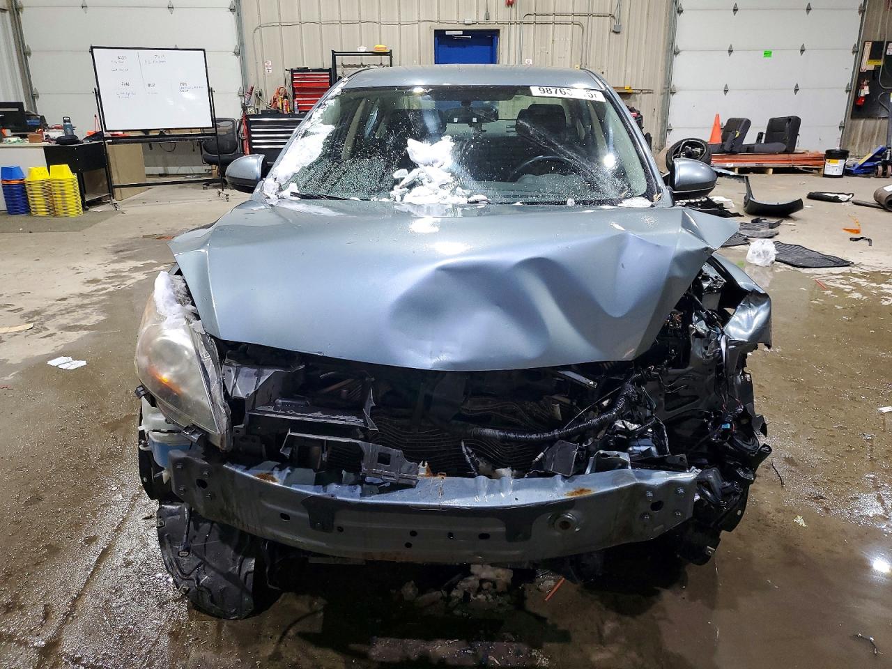 2012 Mazda 3 I Blue vin: JM1BL1UG0C1522493